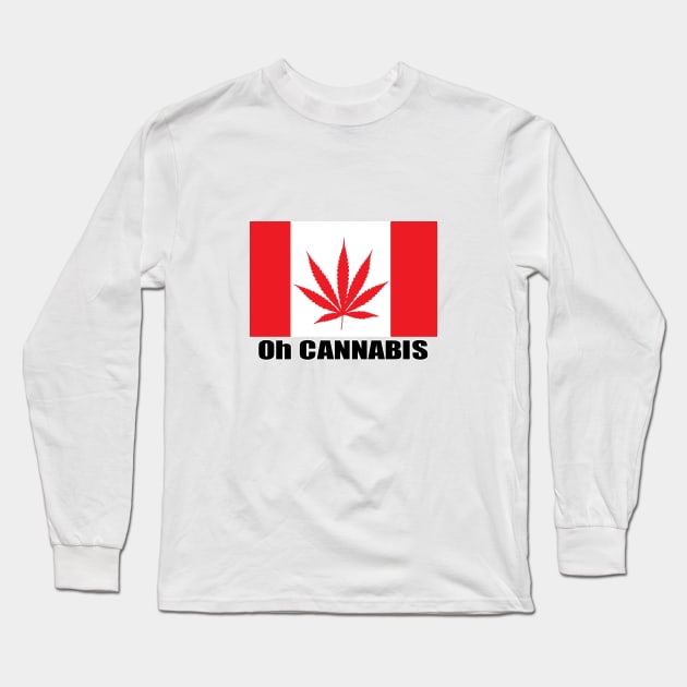 Oh CANNABIS Long Sleeve T-Shirt by WikiTees